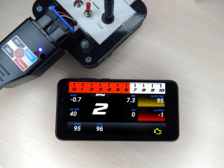 Интерфейс в стиле SPA для WiFi OBD2 + новая спортивная тема